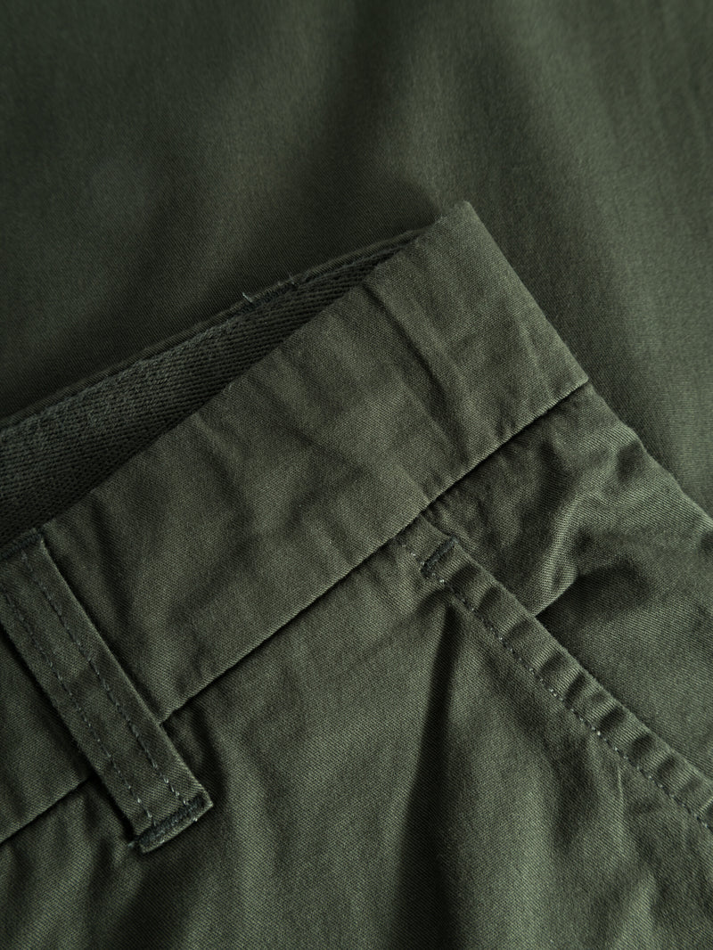 KnowledgeCotton Apparel - MEN CHUCK regular chino poplin pant Pants 1090 Forrest Night